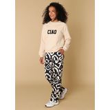 Ivy Beau - Remi - Sweater - Zacht Katoen - Lange Mouwen - Tekst 'CIAO'