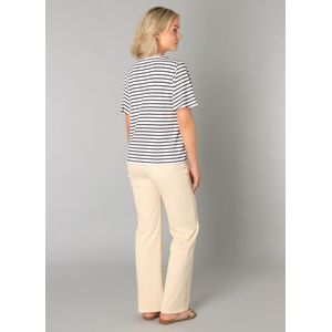 YEST - Tuva - Tops - Wit/Zwart