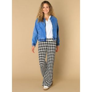 IVY BEAU - Emilia Bottoms - Treggings - Zwart/Multi-Kleur