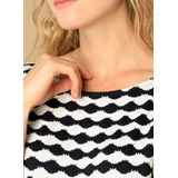 IVY BEAU - Esmee - Top - Zwart/Multi-Colour