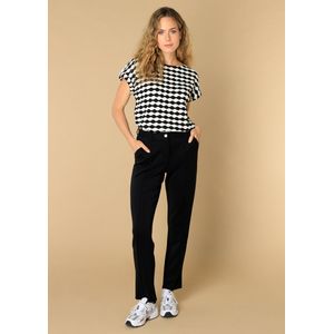 IVY BEAU - Esmee - Top - Zwart/Multi-Colour