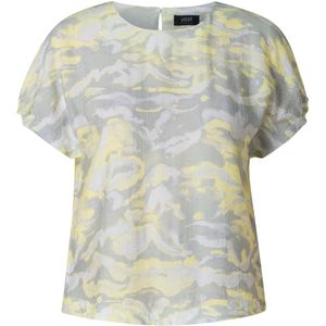 Yest - Dames Top - Korte Mouwen - Ronde Hals - Viscose/Nylon