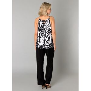 Yest - Haltertop - Zwart - Damesmodel - Viscose