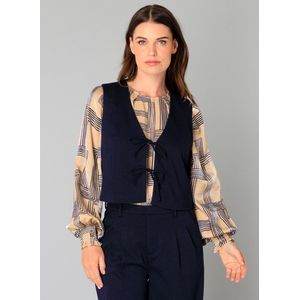 YEST - Babette Cover ups - Donkerblauw - Gilet