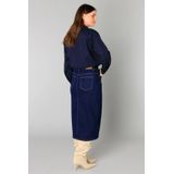 YEST - Barbara Bottoms - Donkerblauwe Denim Rok - Slim Fit