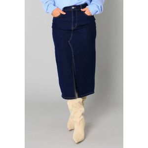 Yest - Denim Spijkerrok - Zwart - Midi Rok