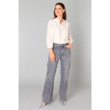 YEST - Rabea Essential Bottoms - Grey Denim - Jeans