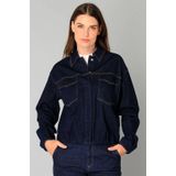 YEST - Beatrix - Denim Jack - Donkerblauw - Comfort Fit
