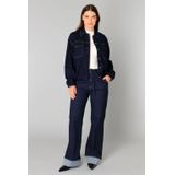 YEST - Beatrix - Denim Jack - Donkerblauw - Comfort Fit
