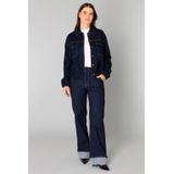 YEST - Beatrix - Denim Jack - Donkerblauw - Comfort Fit