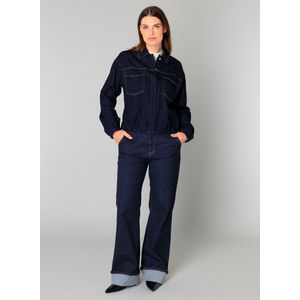 YEST - Beatrix - Denim Jack - Donkerblauw - Comfort Fit