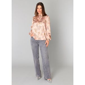 YEST - Bethany - Blousetop - Powder Pink/Multi Co