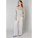 YEST - Blanka - Sweater - Lichtgrijs/Melange