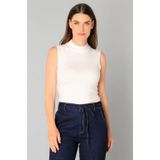 YEST - Bobby Tops - Off White - Mouwloze Top