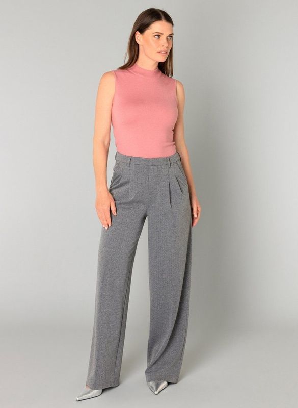 YEST - Bobby Tops - Dark Rose - Blousetop