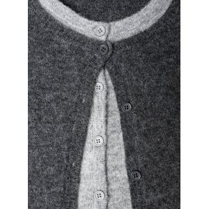 Yest - Cardigan - Dames - Polyester met Wol - Ronde Hals met Knoopsluiting