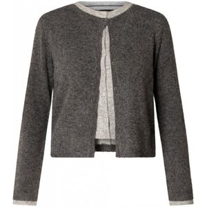 YEST - Brandi - Vest - Donkergrijs/Melange