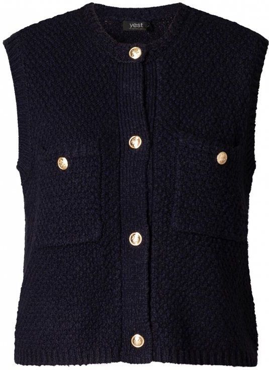 YEST - Brenda - Vest - Dark Navy