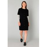 YEST - Bria - Jurk - Zwart