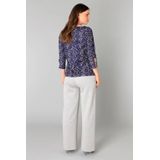 YEST - Bryn Tops - Donkerblauw/Multi Kleur - T-shirt