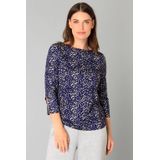 YEST - Bryn Tops - Donkerblauw/Multi Kleur - T-shirt