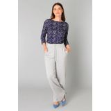 YEST - Bryn Tops - Donkerblauw/Multi Kleur - T-shirt