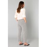 Yest - Straight Regular Waist - Pantalon - Grijs Melange