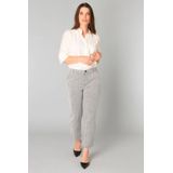 Yest - Straight Regular Waist - Pantalon - Grijs Melange