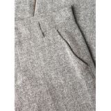 Yest - Straight Regular Waist - Pantalon - Grijs Melange
