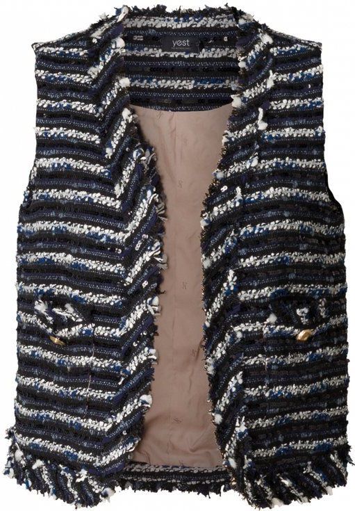 YEST - Bertrada Cover ups - Dark Navy - Gilet