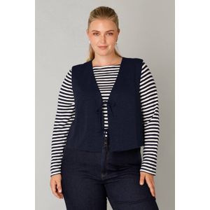 Yest Curve - Gilet - Donkerblauw - Mouwloos - V-hals