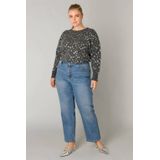 Yest - Curve - Jeans - Medium Blue Denim - Rechte Pijp