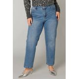 Yest - Curve - Jeans - Medium Blue Denim - Rechte Pijp
