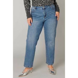 Yest - Curve - Jeans - Medium Blue Denim - Rechte Pijp