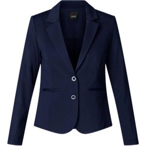 Yest Curve - Blazer - Donkerblauw - Travelstof - Regular