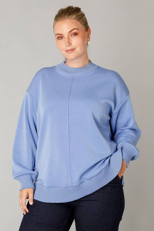 Yest Curve - Pullover - Lichtblauw