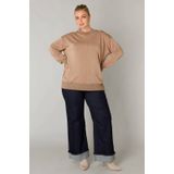 YEST Nele Essential Tops - Cashew Brown - maat 34