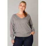 Yest Curve - Pullover - Grijs - Fijn Gebreid