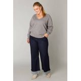 Yest Curve - Pullover - Grijs - Fijn Gebreid