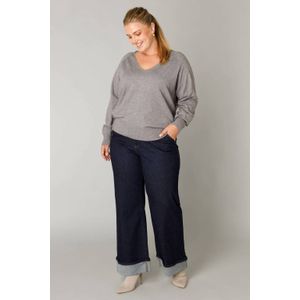 Yest Curve - Pullover - Grijs - Fijn Gebreid