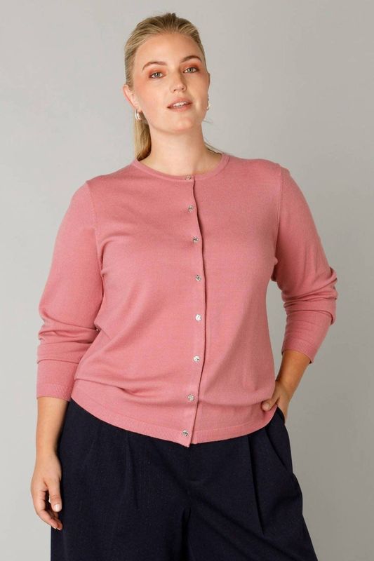 Yest Curve - Cardigan - Roze - Dames