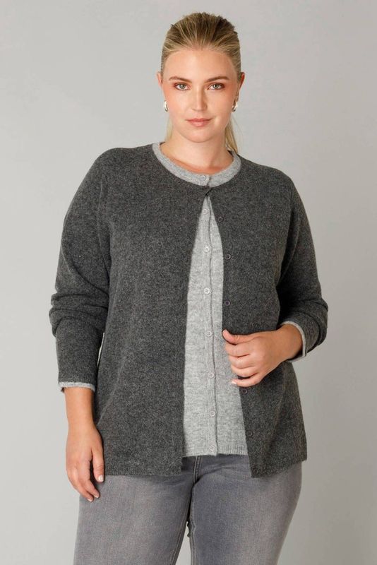 Yest Curve - Cardigan - Grijs