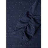 Yest Curve - Top - Donkerblauw - Driekwart Mouwen - Ronde Hals