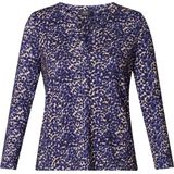 Yest Curve - Top - Donkerblauw - Lange Mouwen - Ronde Hals