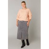 Yest Curve - Top - Zalm - Driekwart Mouwen - Lurex Details