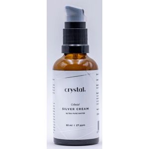 Crystal Colloidaal zilver creme  50 Milliliter