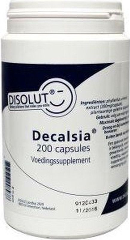 Disolut Decalsia 200 capsules