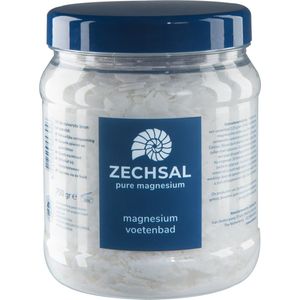 Zechsal Magnesium - Badmiddel - Voetbadzout - 750 GR - Pure magnesium badkristallen - Effectieve magnesium opname via de voeten - Zuivert de huid, ook bij schimmelproblemen