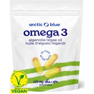 Arctic Blue - Algenolie - DHA EPA - 30 Capsules - 100% Vegan