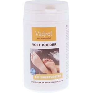Vadret - Poeder Tegen Zweetvoeten - Wit - 40 Gram